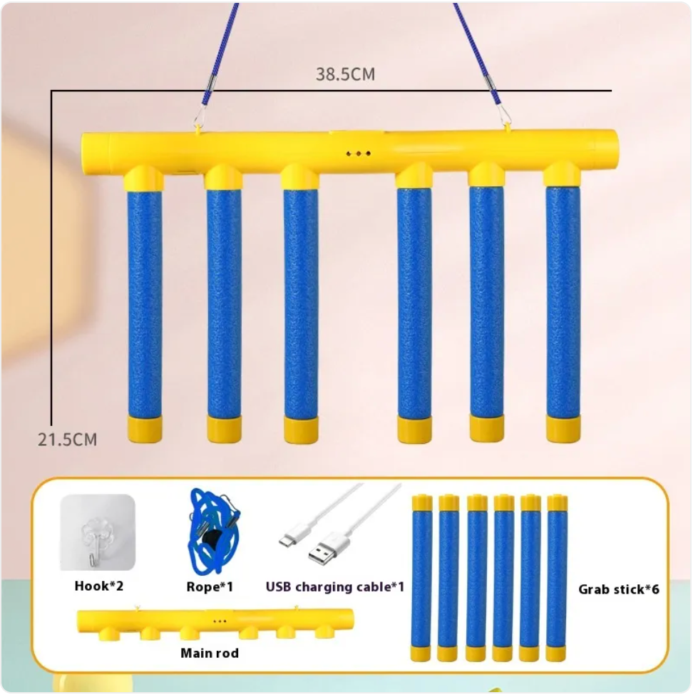 Catch-the-Stick Reaction Game for Kids