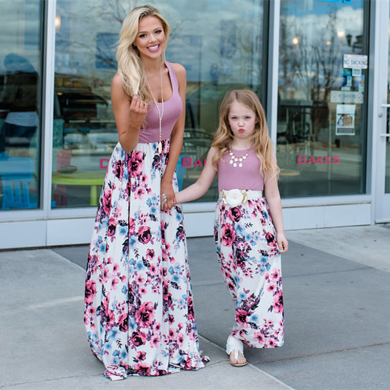 Mother-Daughter Matching Dress
