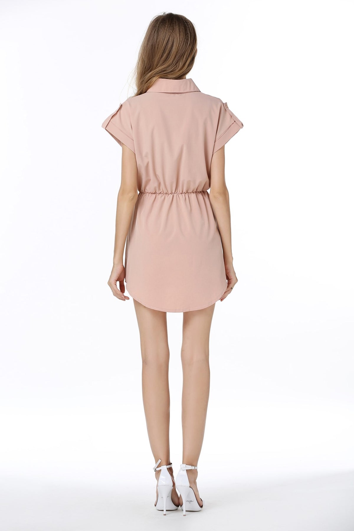 Chiffon Shirt Dress