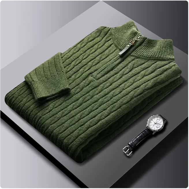 Men's Knit Cardigan Jacket