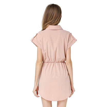 Chiffon Shirt Dress