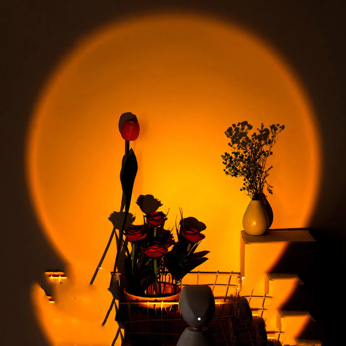 Sunset Glow Astronaut Lamp