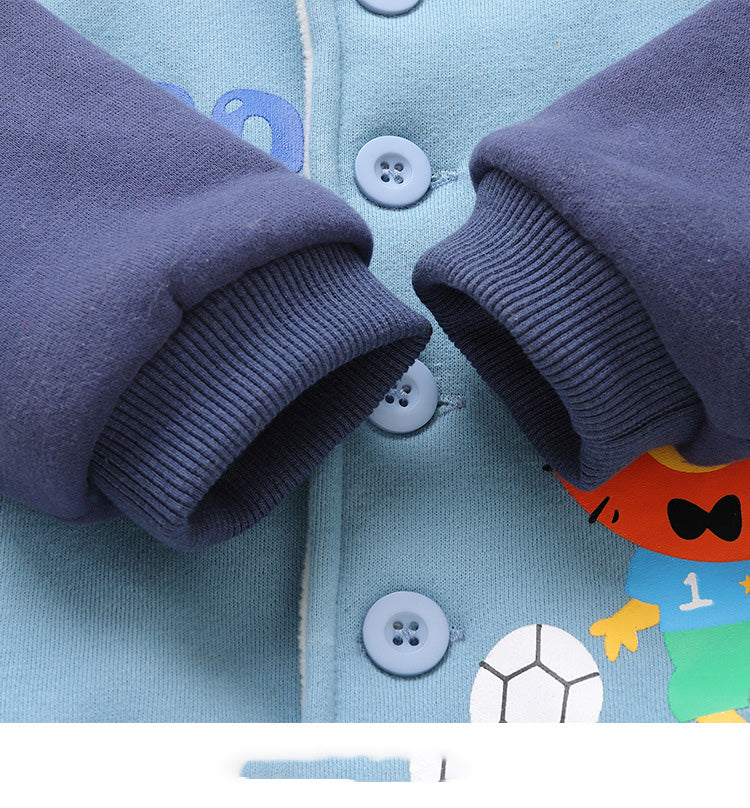 Baby Fleece Hooded Winter Jacket