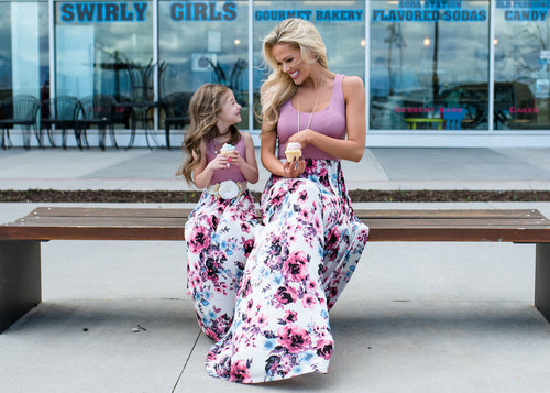 Mother-Daughter Matching Dress