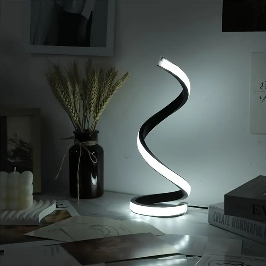 Spiral LED Table Lamp