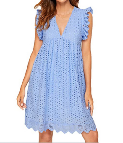 Lace Dress with Pockets
