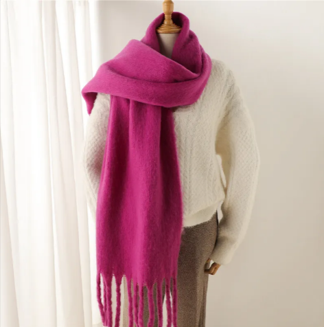 Classic Polyester Winter Scarf
