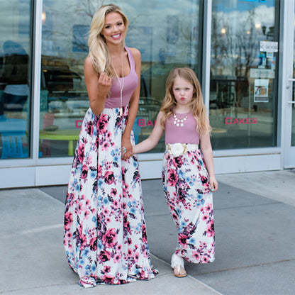 Mother-Daughter Matching Dress