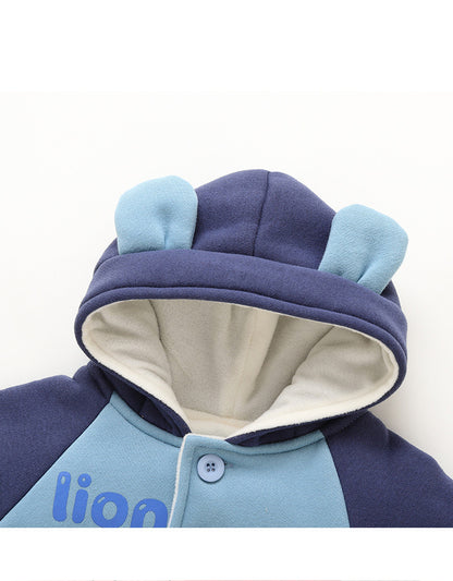 Baby Fleece Hooded Winter Jacket