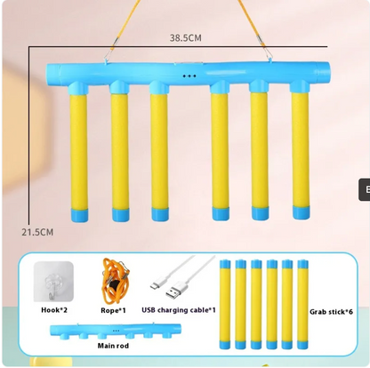 Catch-the-Stick Reaction Game for Kids