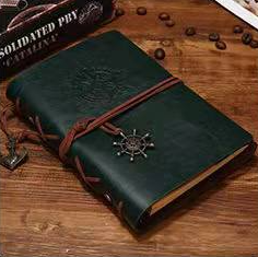 Vintage Nautical Leather Journal