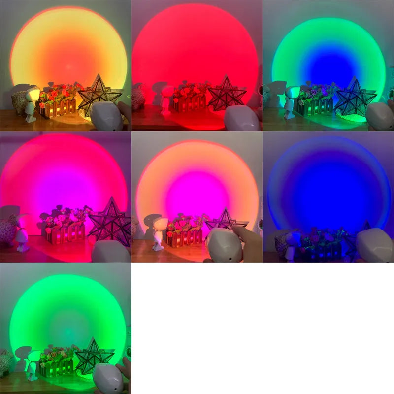 Sunset Glow Astronaut Lamp