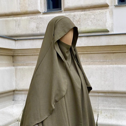 Soft Long Khimar Hijab Scarf