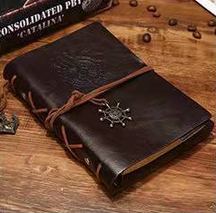 Vintage Nautical Leather Journal