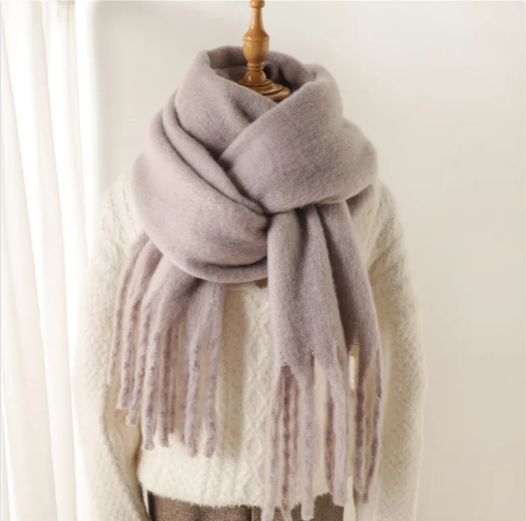 Classic Polyester Winter Scarf