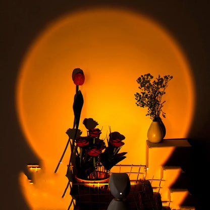 Sunset Glow Astronaut Lamp