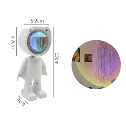 Sunset Glow Astronaut Lamp