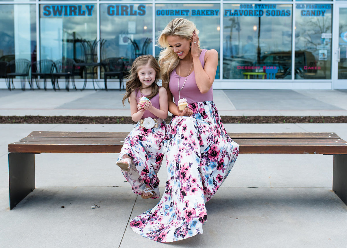 Mother-Daughter Matching Dress