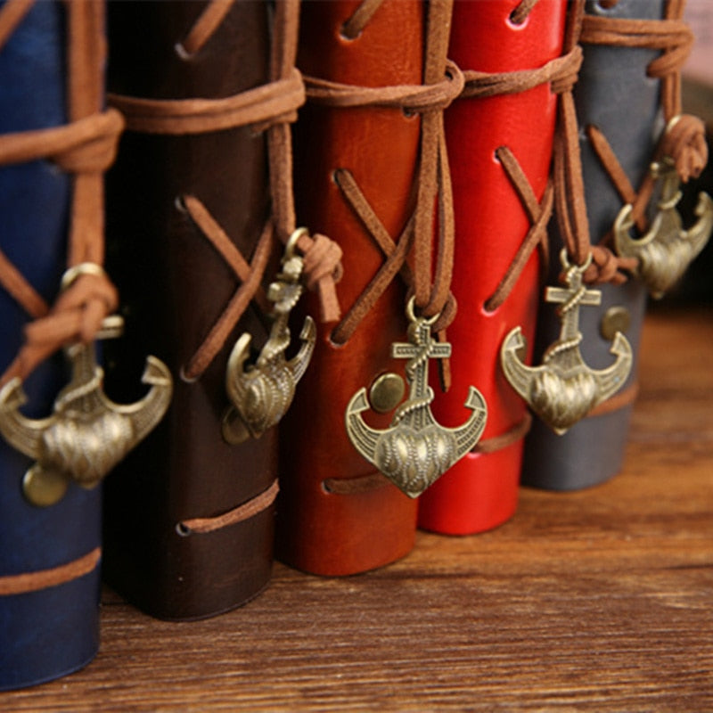 Vintage Nautical Leather Journal