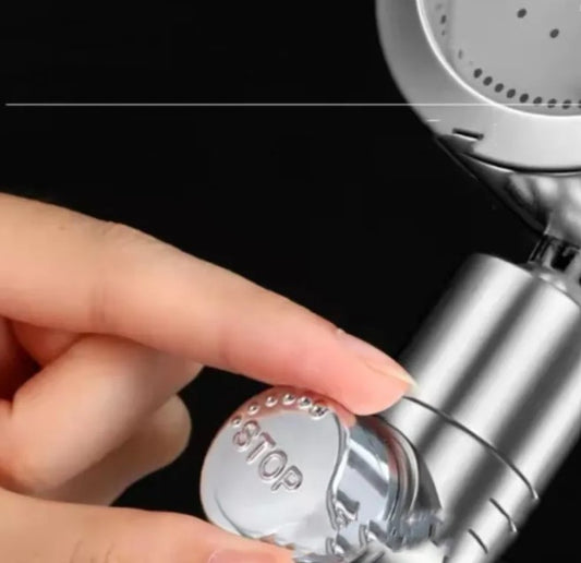 LED Temperature Filter Shower Head