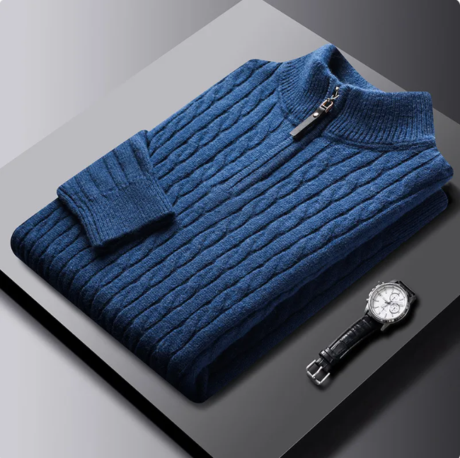 Men's Knit Cardigan Jacket
