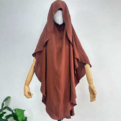 Soft Long Khimar Hijab Scarf