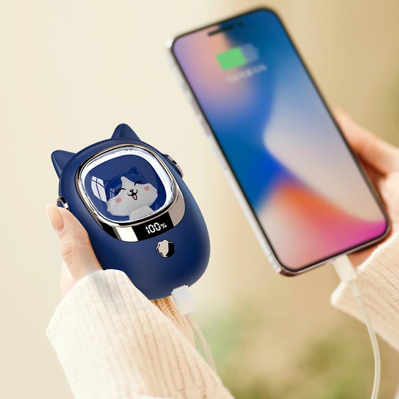 2-in-1 Rechargeable Hand Warmer & Power Bank