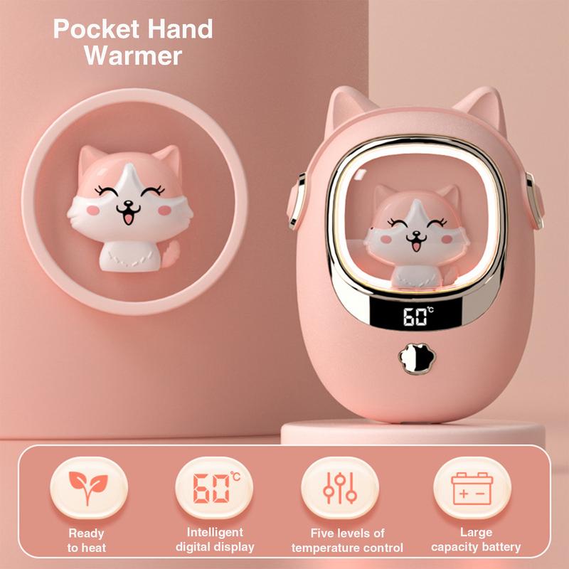 2-in-1 Rechargeable Hand Warmer & Power Bank