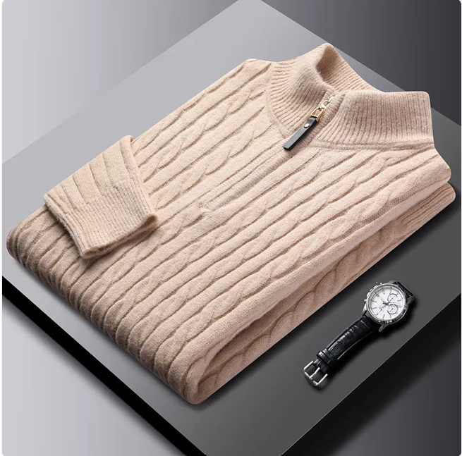 Men's Knit Cardigan Jacket