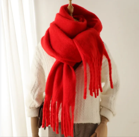 Classic Polyester Winter Scarf