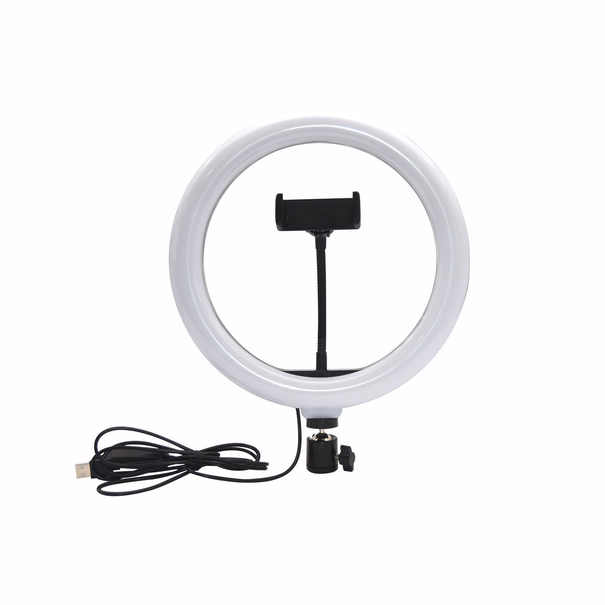 10-Inch Ring Light with Bluetooth Remote
