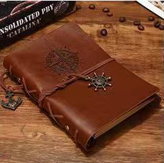Vintage Nautical Leather Journal