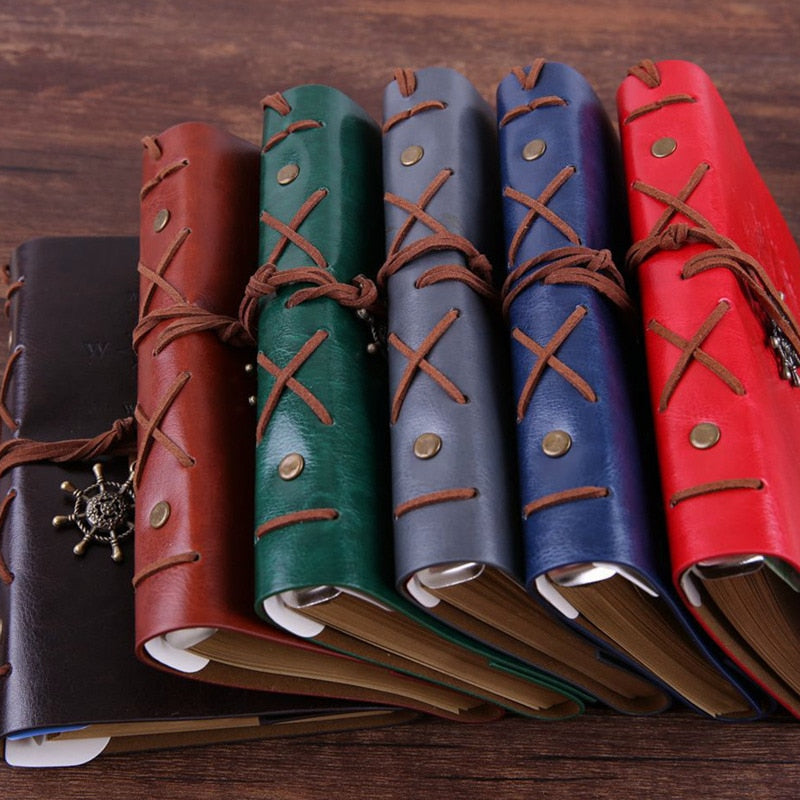 Vintage Nautical Leather Journal