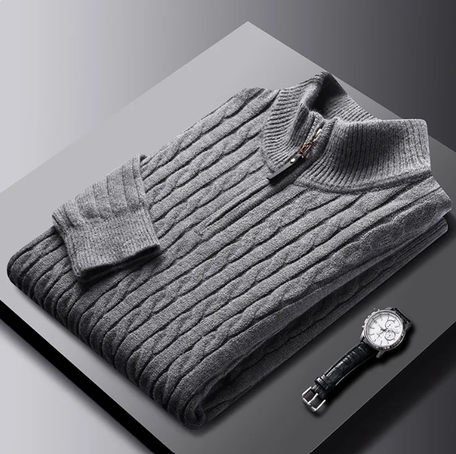 Men's Knit Cardigan Jacket