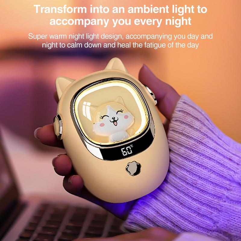 2-in-1 Rechargeable Hand Warmer & Power Bank