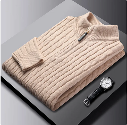 Men's Knit Cardigan Jacket