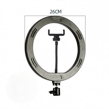 10-Inch Ring Light with Bluetooth Remote