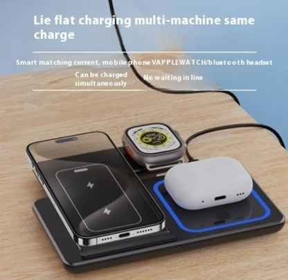 3-in-1 Foldable Wireless Charging Station