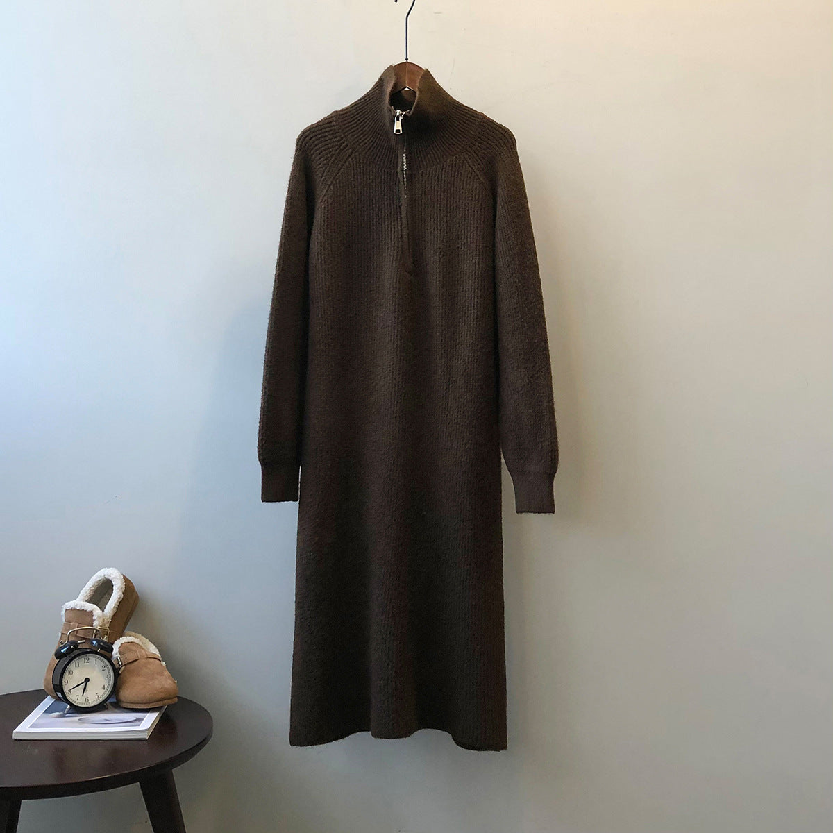 Acrylic Woolen Skirt for Women - Dress Base Ride