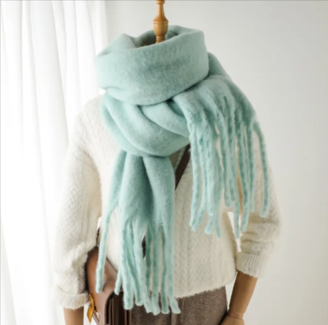Classic Polyester Winter Scarf