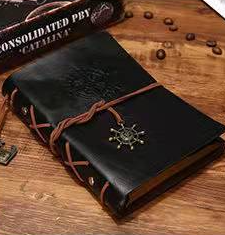 Vintage Nautical Leather Journal