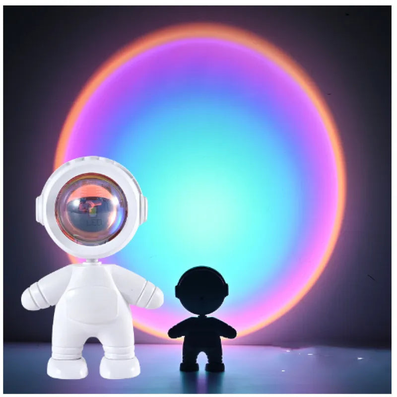 Sunset Glow Astronaut Lamp