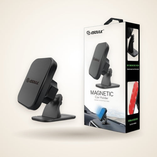 Magnetic dashboard phone mount